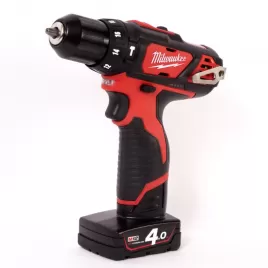 Aku kompaktní příklepová vrtačka M12™ 12V 2x4,0Ah Milwaukee M12BPD-402C