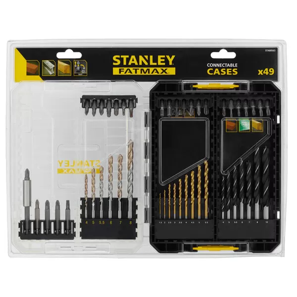 49dílná sada vrtáků a bitů Stanley STA88563