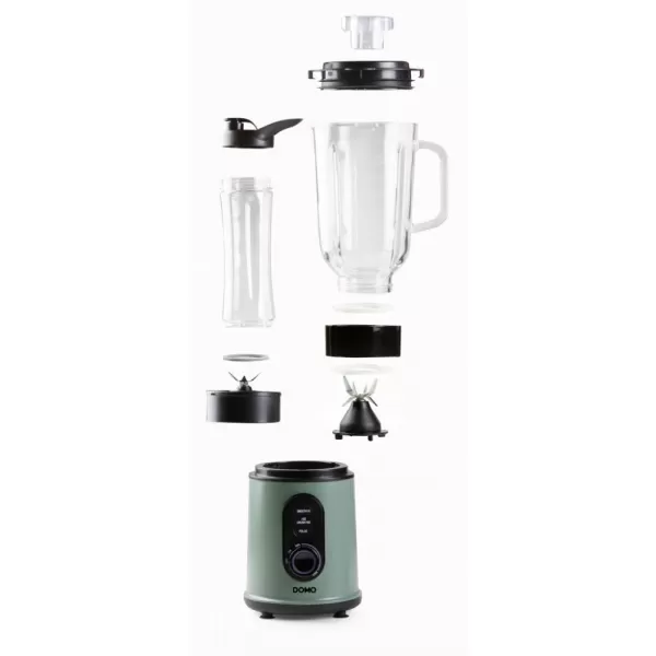 Stolní mixér 2v1 se smoothie DOMO DO734BL