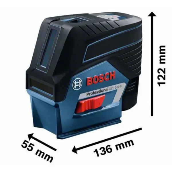 Křížový laser Bosch GCL 2-50 C 0601066G08
