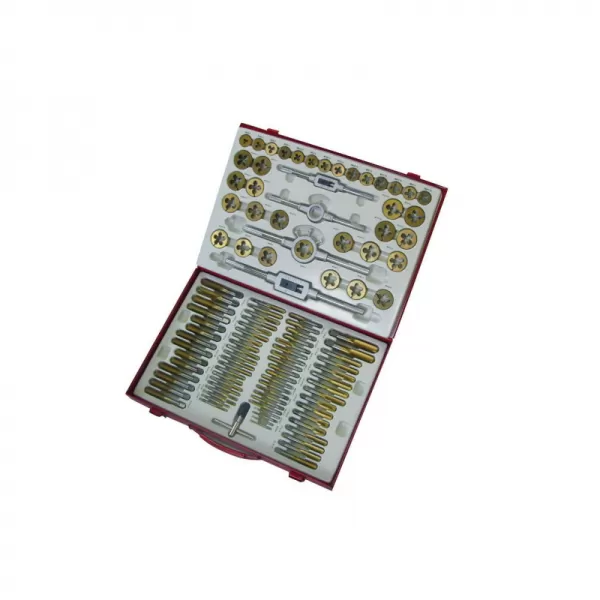 Sada závitníků a závitořezných nástrojů Holzmann GBM110TIN