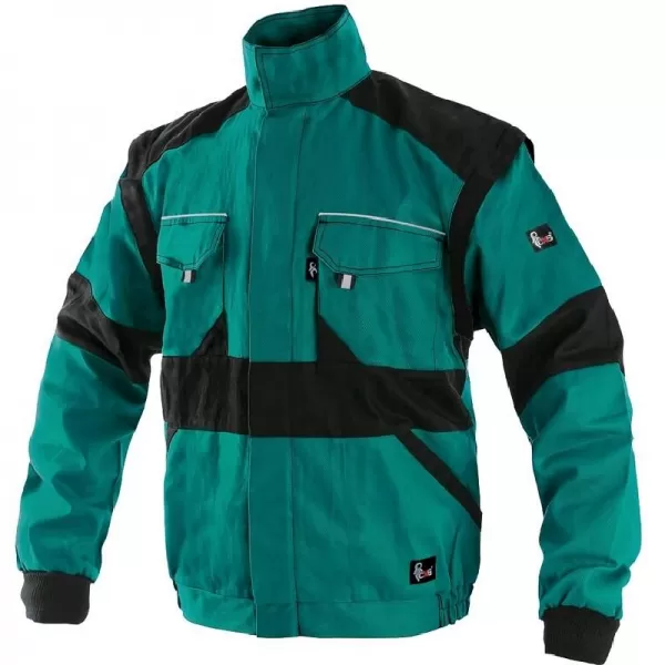 Blůza Canis CXS LUXY EDA, pánská, zeleno-černá