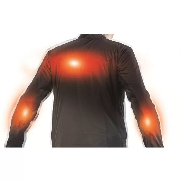 Mikina s vyhříváním na zip XXL Li-ion LXT 14,4V/18V bez aku Makita DCX201C2XL