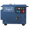 Dieselová elektrocentrála 5000W s regulací AVR Scheppach SG 5200 D