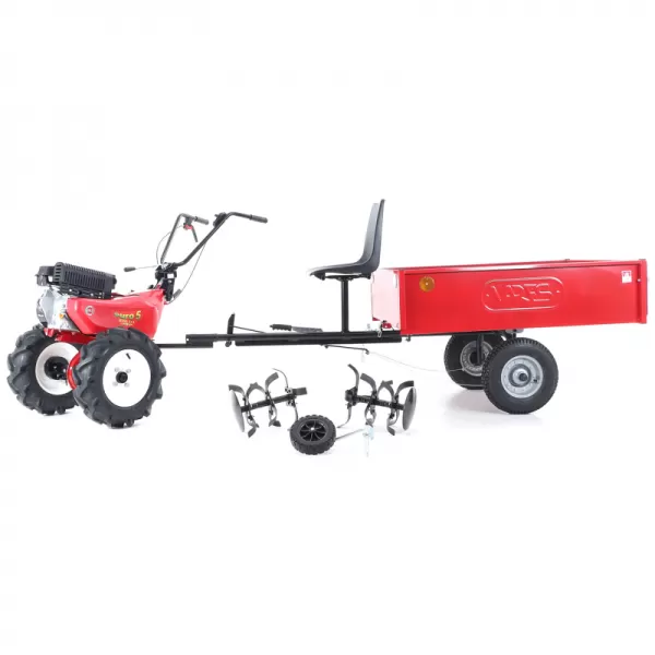 Kultivátor EUROSYSTEMS SET1 s vozíkem EURO5 L