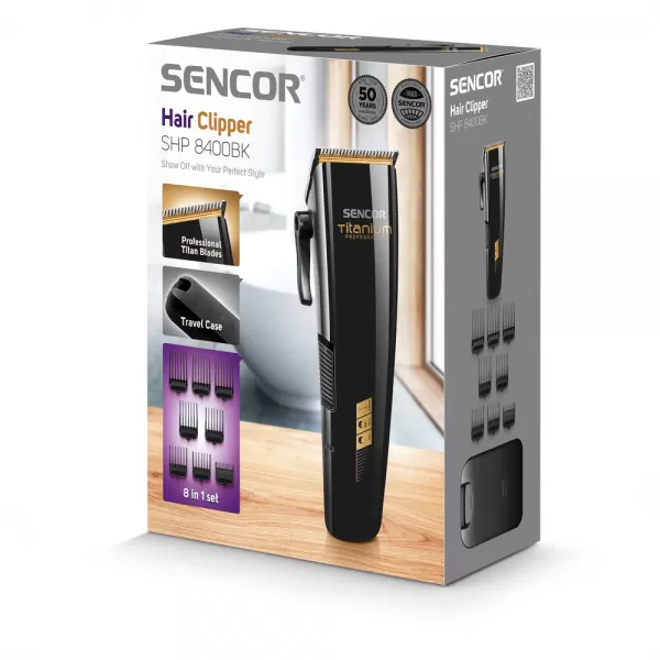 Zastřihovač vlasů SENCOR SHP 8400BK