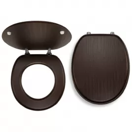 WC Sedátko dýhované dřevo Novaservis WC/WENGE