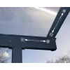Hliníková (montovaná) pergola Palram Sierra 3000 antracit 3 x 3