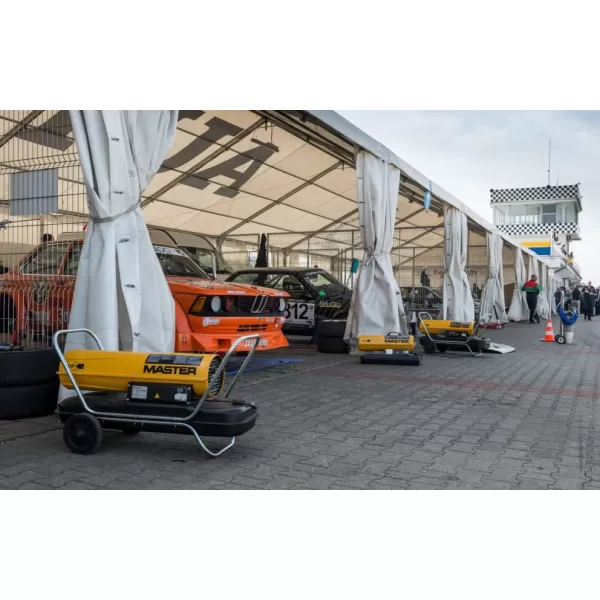 Mobilný naftový ohrievač Master B 150 CED