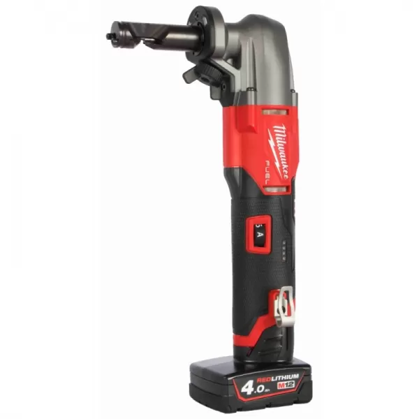 Aku prostřihovač plechu M12 FUEL™ 12V 2x4,0Ah Milwaukee M12FNB16-402X