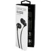Sluchátka do uší s mikrofonem SENCOR SEP 300 MIC BLACK MET