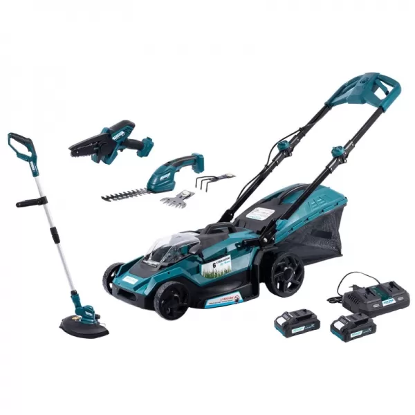 Aku zahradní set 18/36 V, 7 dílů XTline XT102990