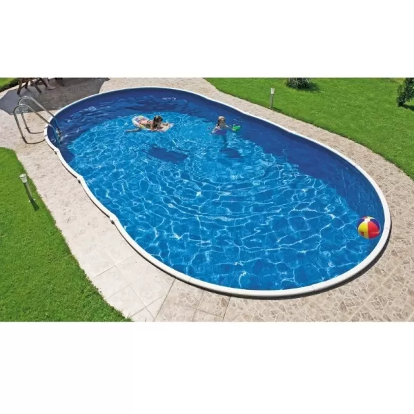Bazén Orlando Premium 3,66x7,32x1,22 m ŠEDÁ + fólie Marimex 10340265