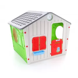 Dětský zahradní domeček STARPLAST VILLAGE HOUSE GREY