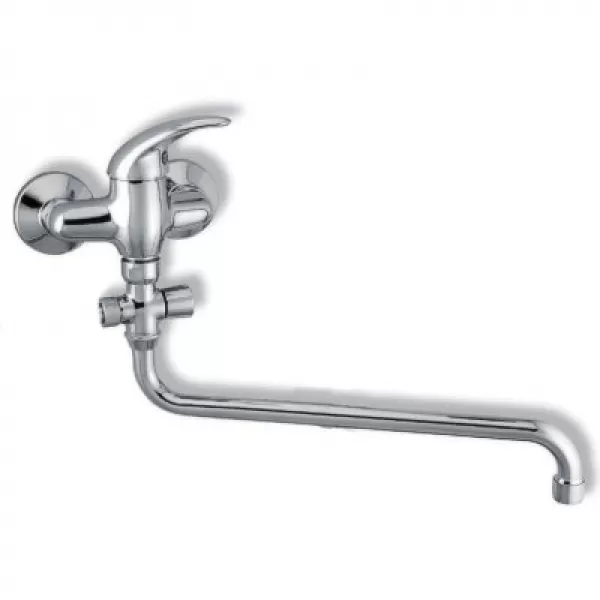 Paneláková baterie bez příslušenství 150 mm Metalia 55 chrom Novaservis 55071/1,0