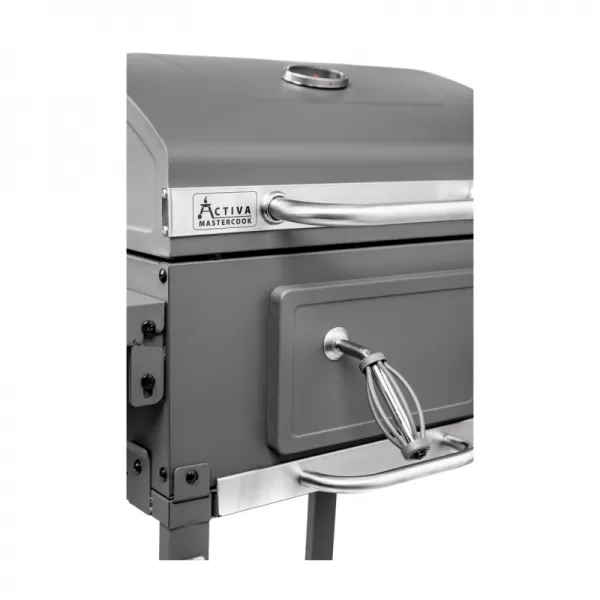 Gril na drevené uhlie s liatinovým roštom Activa 11247C