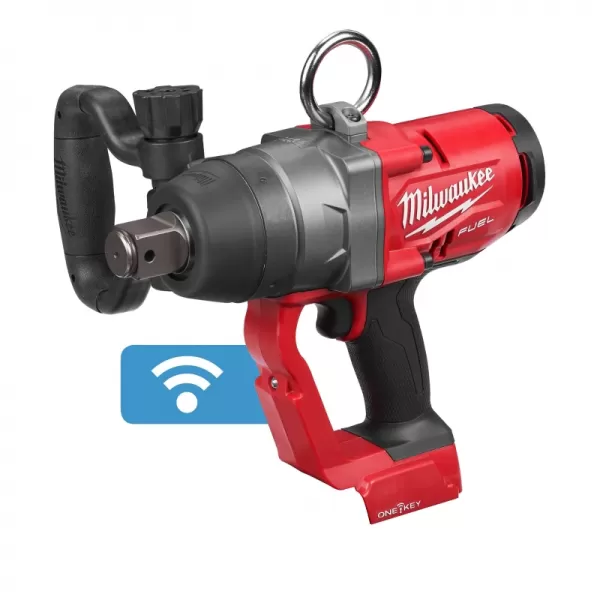 Aku rázový utahovák s pojistným kroužkem M18 FUEL™ ONE-KEY™ 1” 18V bez aku Milwaukee M18ONEFHIWF1-0X