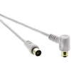 Anténní koaxiální kabel M-F 90° SENCOR SAV 169-050W