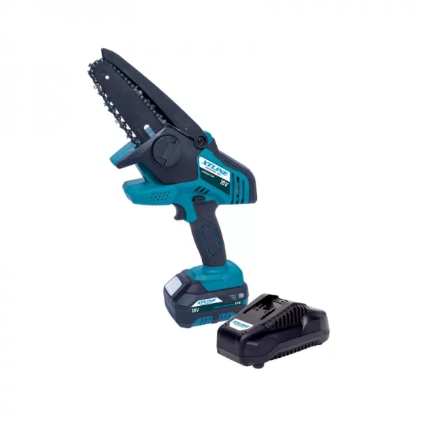 Akumulátorová mini reťazová píla 18V 1x2,0Ah Xtline XT102872-1B2