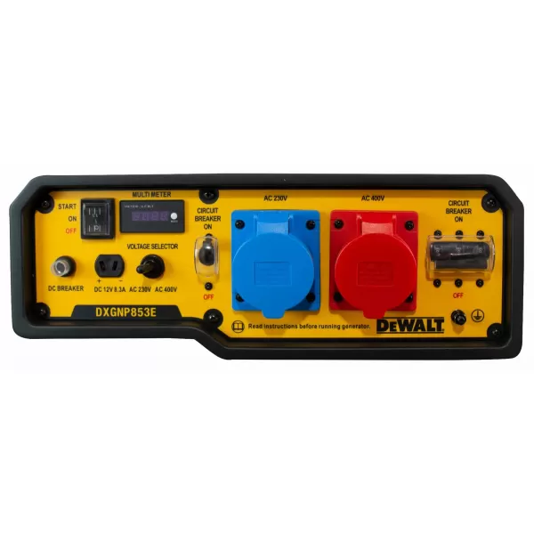 Benzínový trojfázový generátor DeWALT DXGNP853E
