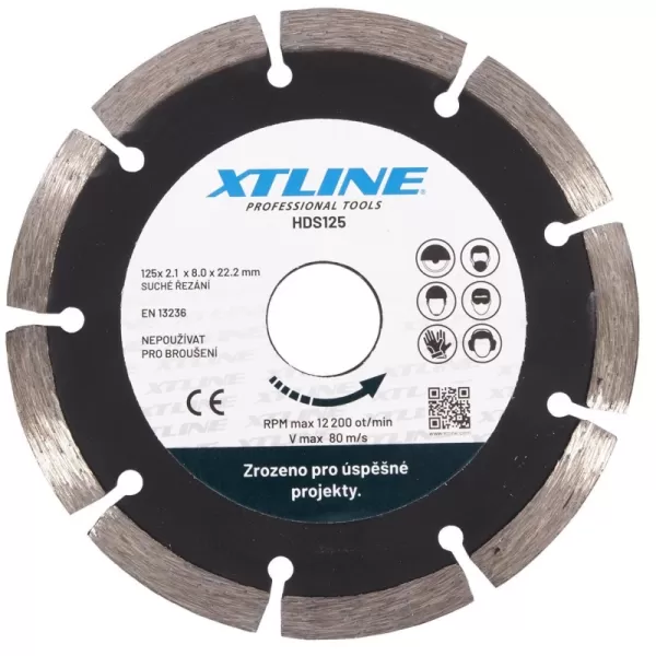 Kotouč diamantový segmentový 350x3,15x25,4 mm Xtline HDS350