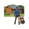 Vozík na palivové dřevo 52x57x107/73cm, nosnost 80kg M.A.T 791501