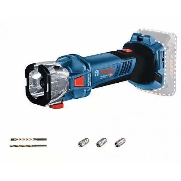 Aku horní frézka 18V bez aku Bosch GCU 18V-30 06019K8000