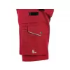 Kraťasy Canis CXS STRETCH pánské, červeno-černé