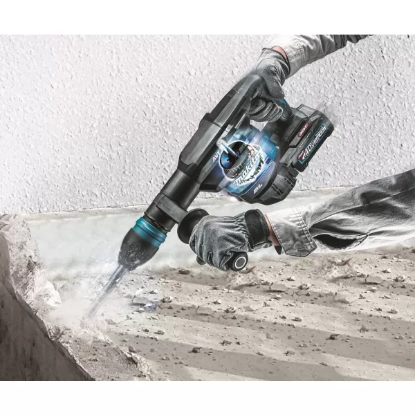 Aku bourací kladivo SDS-Max s AWS Li-ion XGT 40V/2x4,0Ah Makita HM001GM201