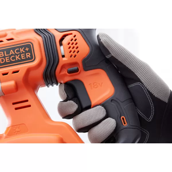 Aku kombinované kladivo 18V 1x4,0Ah v kufru Black&Decker BCD900M1K