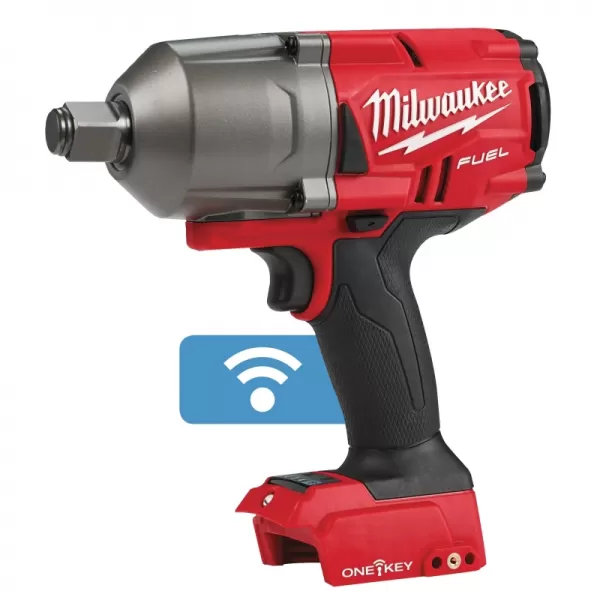 Aku rázový utahovák s pojistným kroužkem M18 FUEL™ ONE-KEY™ 3/4" 18V bez aku Milwaukee M18ONEFHIWF34-0X