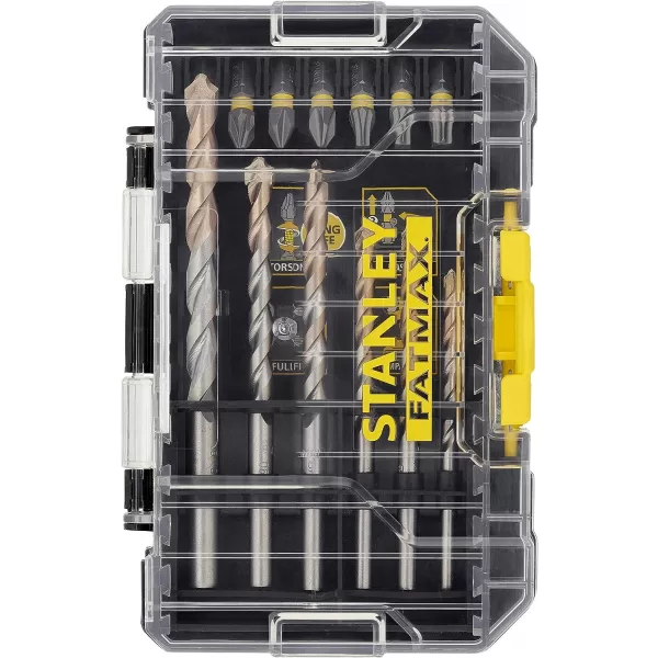Stanley STA88552 19-dielna súprava torzných bitov a vrtákov