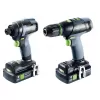 Aku Šroubovací a vrtací sada TID 18V HPC 2x4,0Ah I-Set T18 Festool 577244