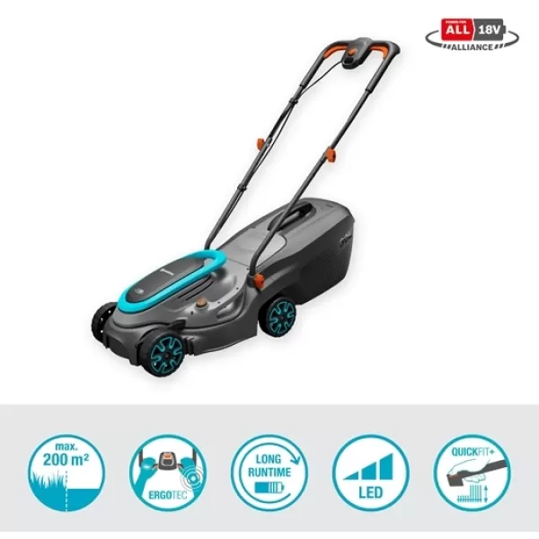 Aku sekačka PowerMax 32/18V 1x4,0Ah P4A - sada Gardena 14632-20