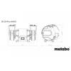 Dvoukotoučová bruska DS 200 Plus Metabo 604200000