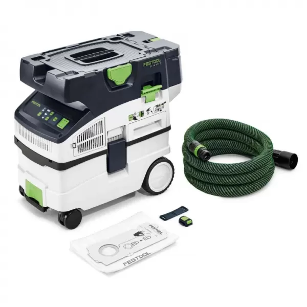Aku mobilní vysavač CLEANTEC CTLC MIDI 2x18V bez aku I-Basic Festool 577066