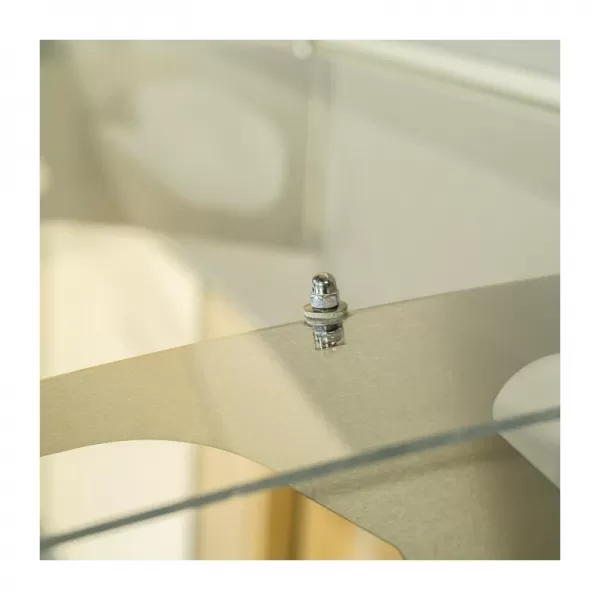 Stříška nad dveře LANITPLAST BLUEMOON XXL 197/150 stříbrná LG2582