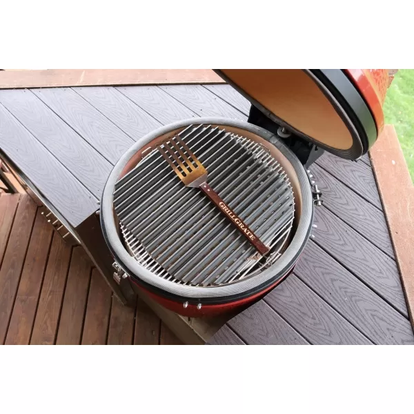 Grilovací rošt 61 cm s grilovací obracečkou GRILLGRATE pro Kamado