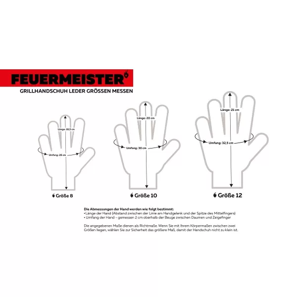 Kožené grilovacie rukavice BBQ Premium (pár)