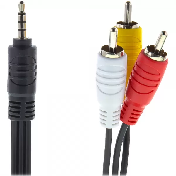 Redukcia 3,5jack - 3xRCA MP SENCOR SAV 150-015