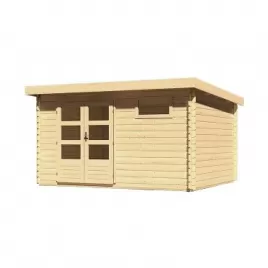 Dřevěný domek KARIBU BASTRUP 8 (78679) natur LG2845