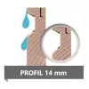 Dřevěný domek KARIBU DAHME 2 (42560) natur LG2947