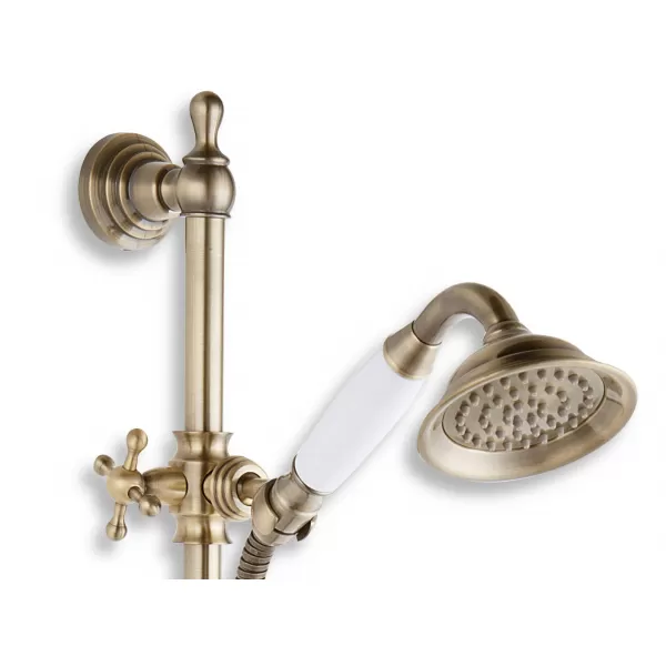 Sprchová souprava RETRO bronz Novaservis KITRETRO,46
