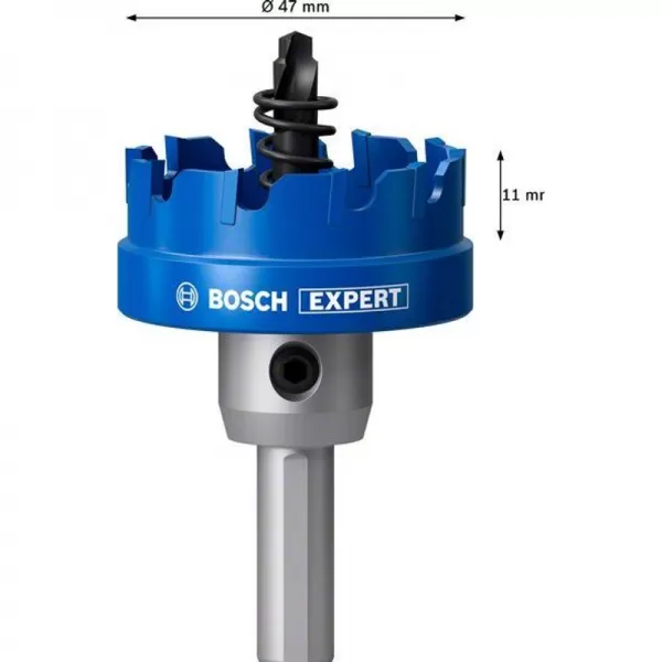 Děrovka s adaptérem EXPERT Sheet Metal 47 × 5 mm 2608902003