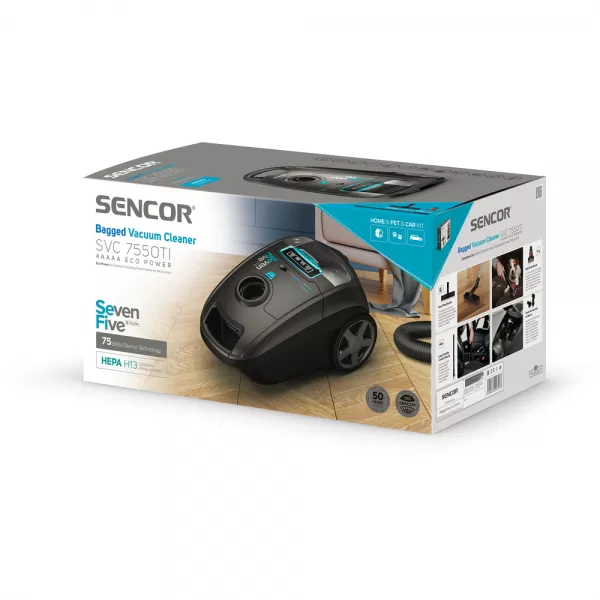 Vysavač SENCOR SVC 7550TI AAAA EcoPower