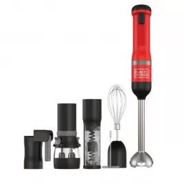 Aku tyčový mixér 7,2V 1x2,0Ah 6v1 - červený Black&Decker BCKM1016KSR