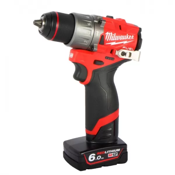Aku příklepová vrtačka M12 FUEL™ 12V 2x6,0Ah Milwaukee M12FPD2-602X