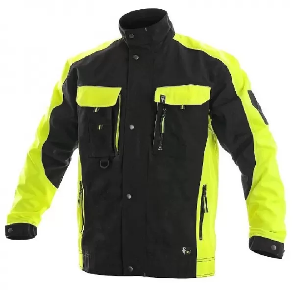 Blůza Canis CXS SIRIUS BRIGHTON, 170-176cm, černo-žlutá