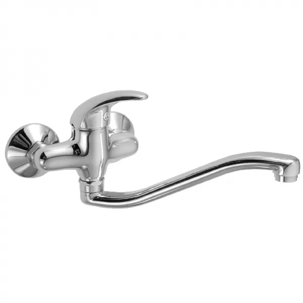 Dřezová baterie 100 mm lékařská páka Metalia 55 chrom Novaservis 55074L,0