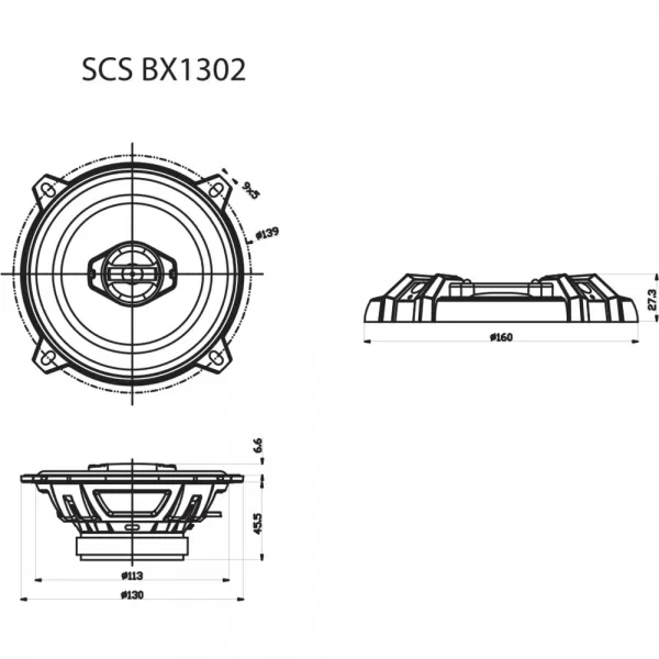 Autoreproduktory SENCOR SCS BX1302